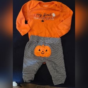 Carter's First Halloween newborn set